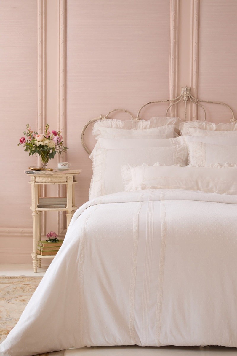 Love Shack Fancy Victorian Duvet And Sham Set Full / Queen | eBay