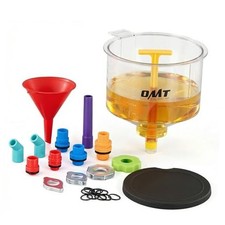 No Spill Coolant Funnel Kit, 17 Piece Coolant Bleeder Kit with Adapters 