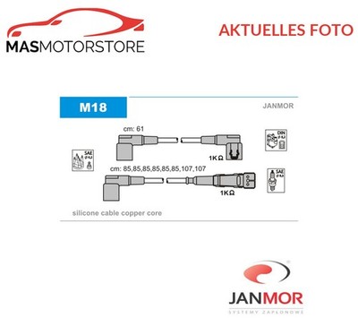 ZÜNDLEITUNGSSATZ ZÜNDKABEL JANMOR M18 P NEU OE QUALITÄT
