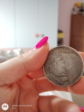 MONETA LIRE 20 - 1943 MUSSOLINI ELMETTO RIPRODUZIONE DOPOGUERRA 