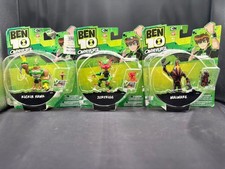 Lote de 3 figuras de acción Ben 10 Omniverse – Nuevo sellado – Jurado, Malware, KickinHawk