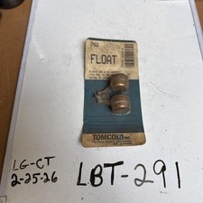 Tomco Carburetor Float 762, Vintage NOS In Blister Package