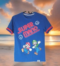 Nintendo Super Mario Bowser Boy's T-Shirt Large 14/16 100 Cotton