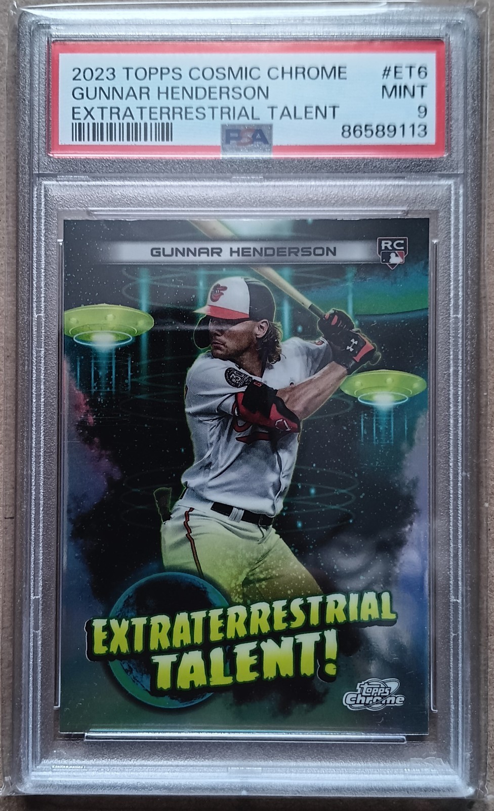 2023 Topps Cosmic Chrome - Gunnar Henderson #2 Refractor (RC)