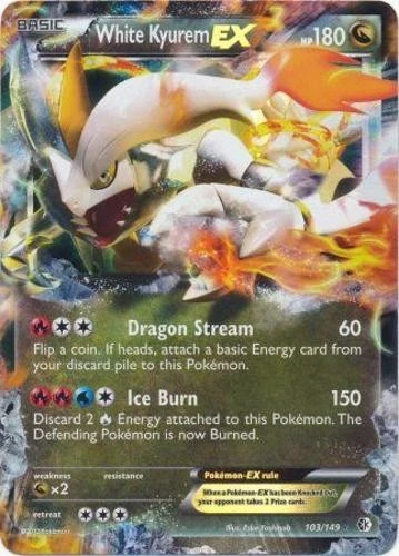 White Kyurem Ex Pokémon TCG Cards for sale | eBay