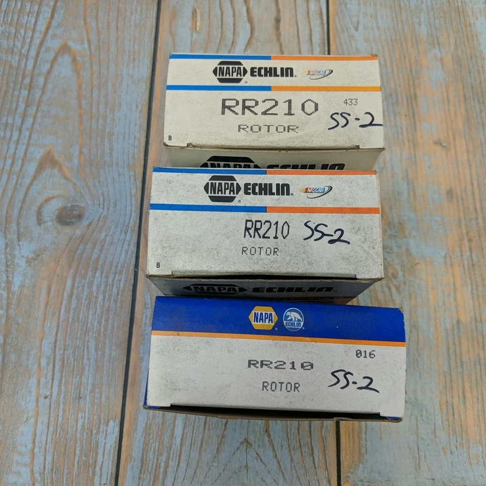 3x Napa Echlin RR210 Compatível com Firebird Omega Trooper Wagoneer Distribuidor Rotores NOS - Imagem 2 de 4