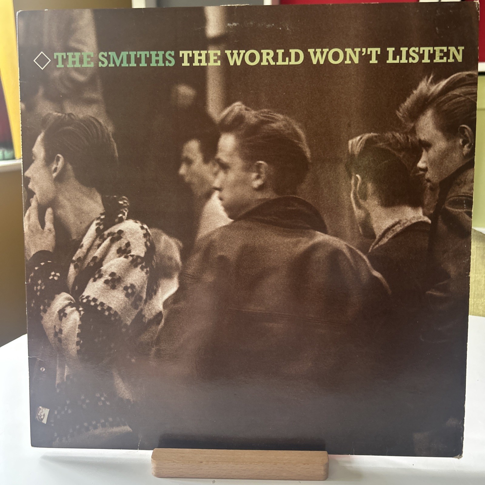 THE SMITHS ALBUM THE WORLD WON'T LISTEN ROUGH 101 UK 1ST PRESS LP VINYL EX/VG+
