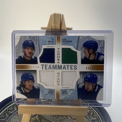 Upper Deck Artifacts Tundra Teammates Quads Horvat /99 #T4-VAN Canucks