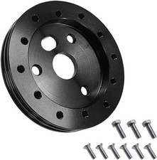 Grant Steering Wheel Hub Adapter Spacer Kit - 6 Hole To 3 0.5 Inch Black