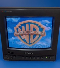 Sony Trinitron PVM-8220 8" Color Analog Video Display CRT Monitor. See Video