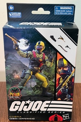 GI Joe Classified Cobra Copperhead Python Patrol 96 Figure New Hasbro