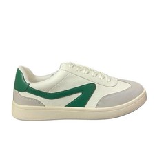 DV By Dolce Vita Women  s VOYA Sneaker Ivory/Green, 7.5, NEW, Comfort Sneaker