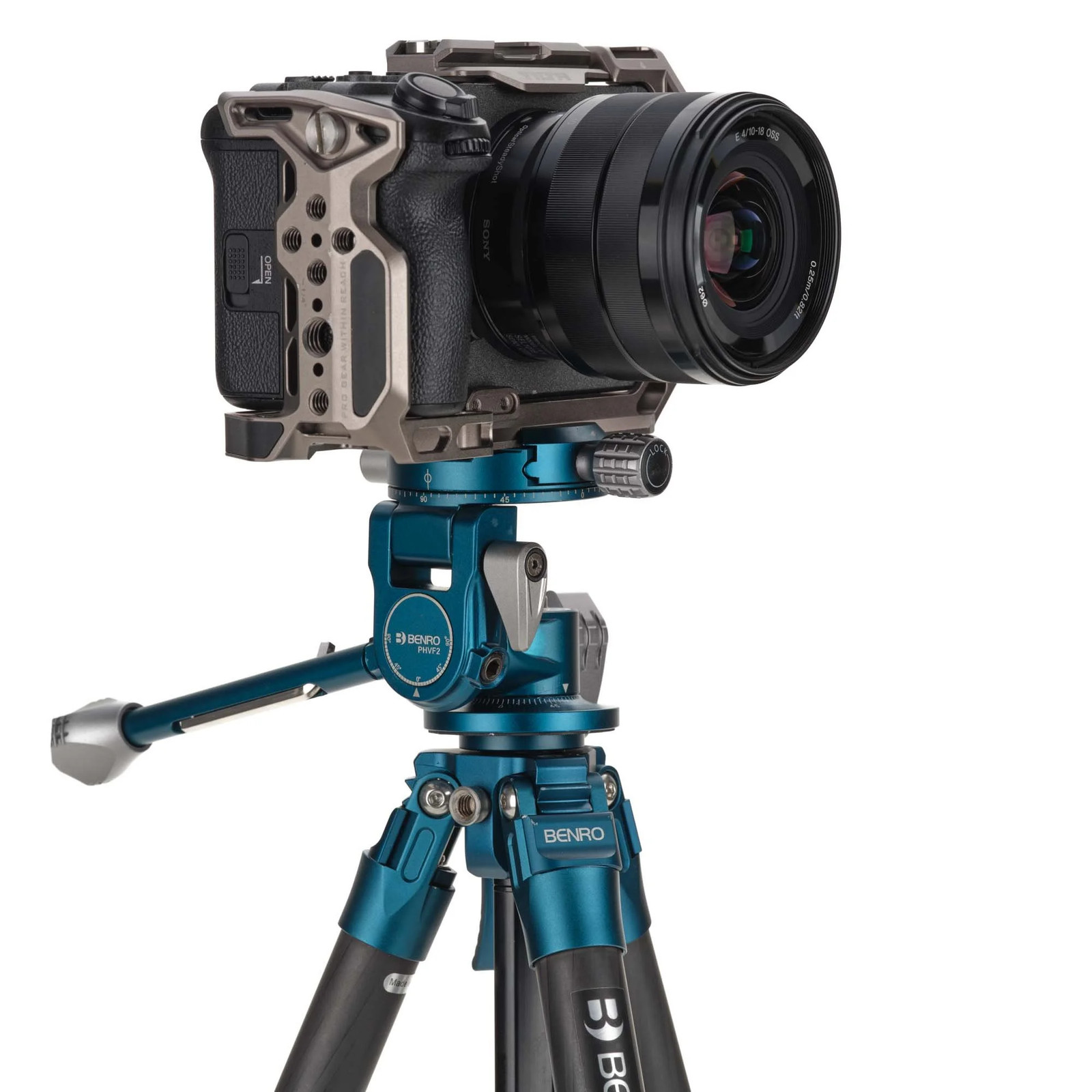 Tête hybride 3 axes BENRO PHVF2 pour des mouvements vidéo fluides et précis