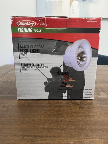 Berkley Classics 12V Floating Fishing Light Multi-Purpose Night Spotlight TESTED
