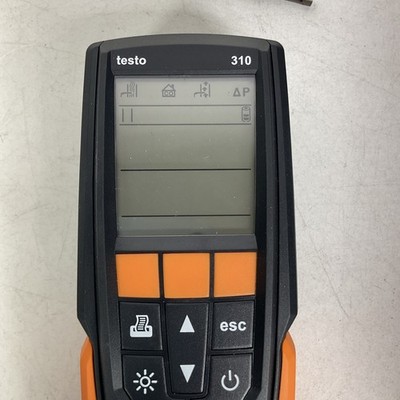 Testo 310 Residential Combustion Analyzer Kit With Case - 0563310001