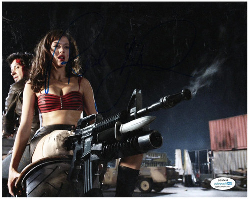 Rose McGowan Signed Autographed 8x10 Planet Terror Photo ACOA