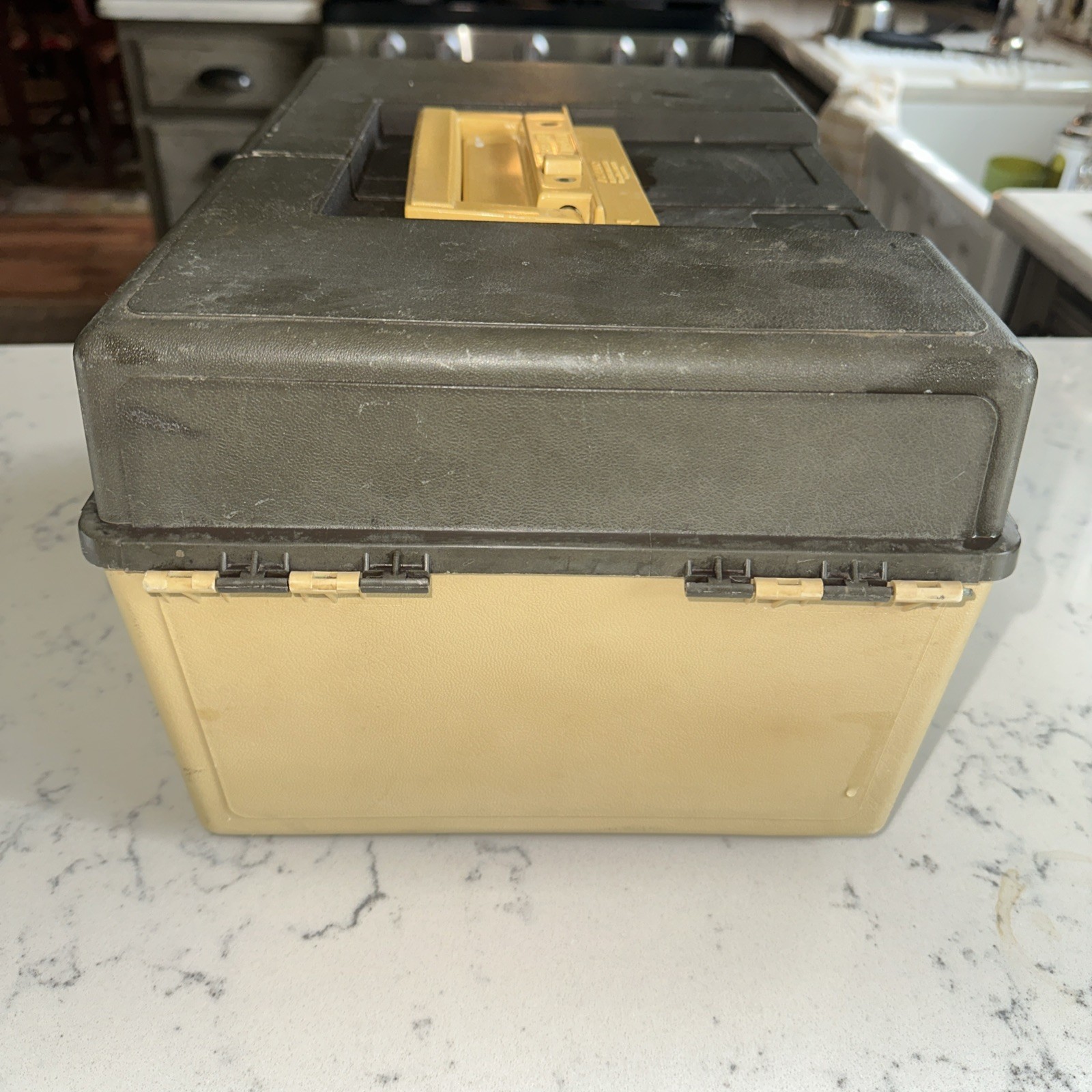 Vintage PLANO Sportster 757 Tackle Box w/ Cooler 1981 Rare Model Fishing Bait