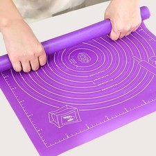 Non Stick Silicone Baking Mat Oven Liner Pastry Cake Dough Sheet Reusable Heated