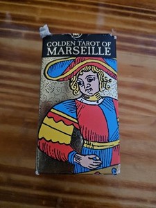 Golden Tarot of Marseille by Los Scarabeo Torino Italy