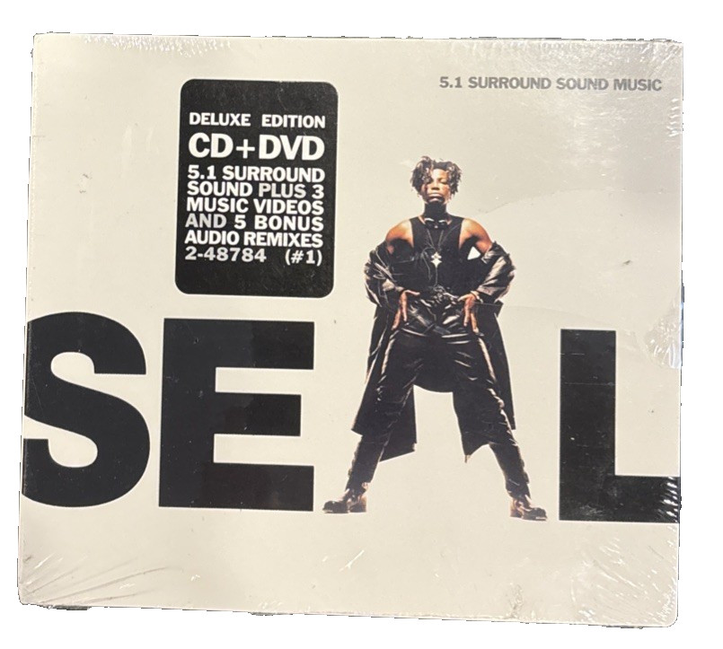 Seal Debut CD + 5.1 Surround DVD Bonus Tracks Remixes Deluxe Edition New