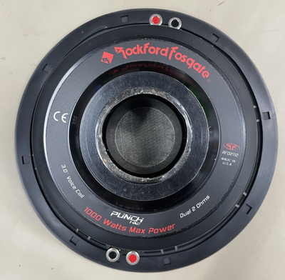 Old School Rockford Fosgate Punch HX2 RFD 2112, Dual 2-Ohm 12