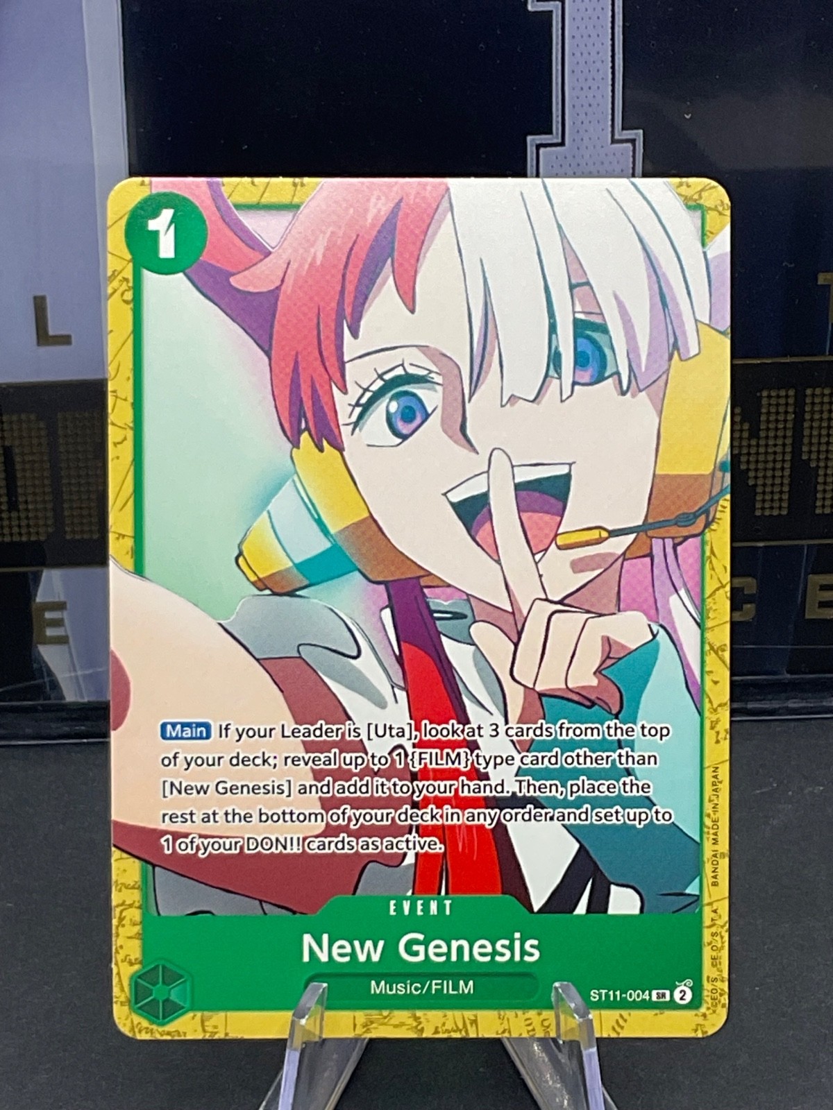 New Genesis ST11-004 Starter Deck 16 Green Uta One Piece TCG