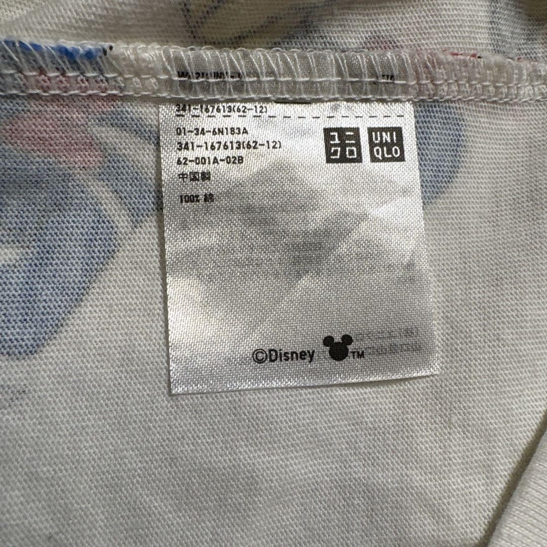 UNIQLO Mickey Mouse Donald Duck Print T Shirt M White Cream Black Red thumbnail 6
