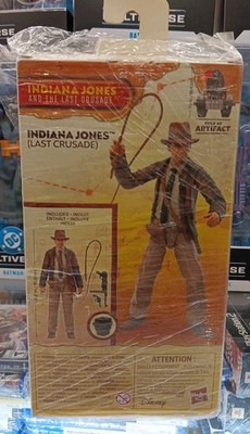 Hasbro Indiana Jones Adventure Series Indy Last Crusade 6'' FigNew Sealed 
