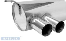 Bastuck Endschalldämpfer LH 2x 76 mm - BMW 3er Serie E46 316i/318i/320d/i/325i