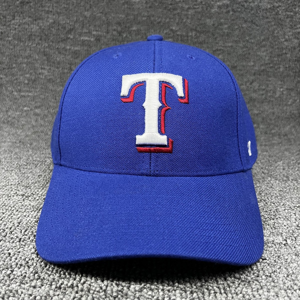 New '47 Brand Texas Rangers MLB Royal Blue Adjustable Clean Up Baseball Hat