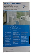Hartmobility Toilevator TV300 Toilet Base Riser White | NEEDS NEW WAX RINGS