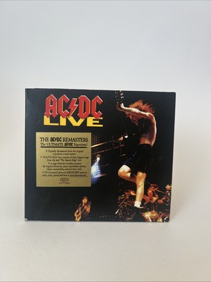 AC/DC CD Digipak Live Heavy Metal Musik T.N.T, Highway To Hell, Usw. Epic