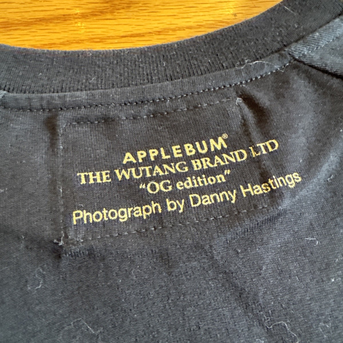 APPLEBUM × THE WUTANG BRAND OG edition Applebum The Wutang Brand LTD “OG Edition” Photograph By Danny