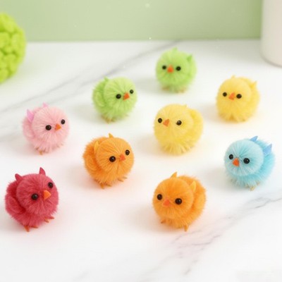 18 Stück Mini Osterküken Stofftier für Jungen und Mädchen Osterei Füller Zuhause