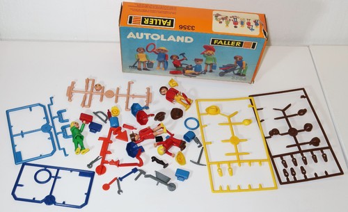Faller Autoland Spur 0 3356 conjunto de figuras - embalaje original | Condition: Usado