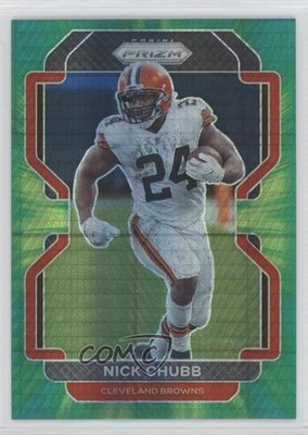 2021 Panini Prizm Hyper Prizm 79/175 Nick Chubb #264 11s9