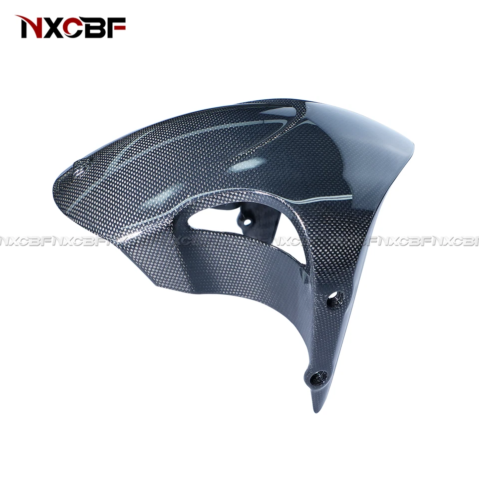 Guardabarros delantero de fibra de carbono Ducati Diavel 2011-2018 guardabarros abrazador carenado Foto 4 de 4