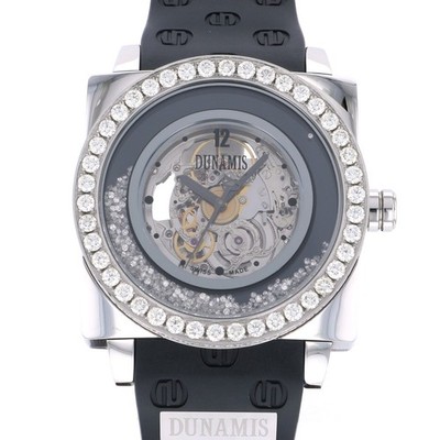 Dynamis Hubris HU-S7 Automatic winding Silver Stainless steel plating Pre-owned