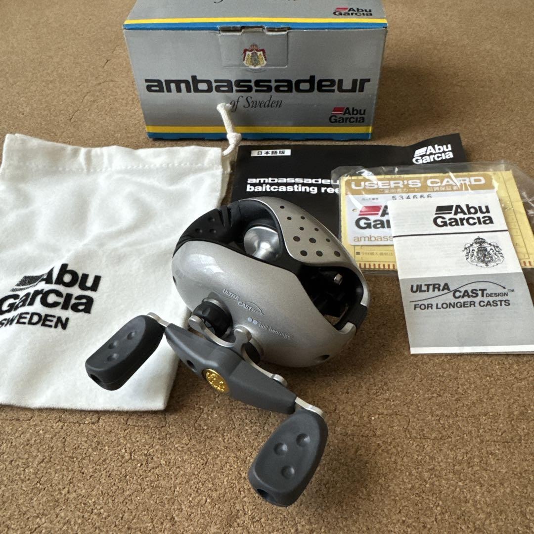 Abu Garcia Ambassadeur Maxxar マクサー Abu Garcia Ambassadeur Maxxar 1996's LH Reel Ship From Japan