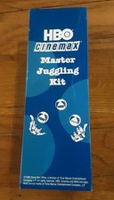 HBO Cinemax Master Juggling Kit Vtg 1996 Rare VERY Nice Condition Instructions
