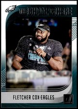 2018 Donruss #CHAMP-15 Fletcher Cox The Champ is Here E1