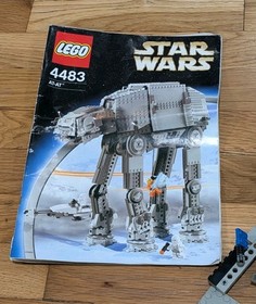 LEGO Star Wars 4483 AT-AT Driver Minifigure Red Imperial Vintage + Instructions