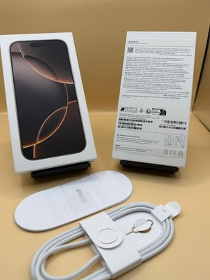 Original Apple iPhone 16 Pro  Dessert  Verpackung 256 GB Leerbox Karton
