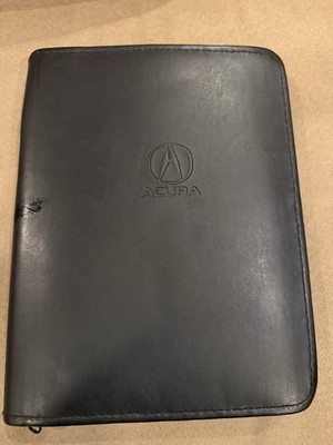 OEM 2000 Acura Integra Complete Owner s Manual Set w/ Leather Binder
