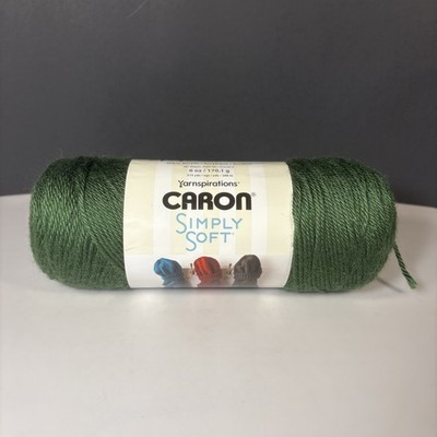 Caron Simply Soft DARK SAGE 6 oz 315 yds Acrylic Yarn 1 Skein