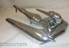 VINTAGE ORIGINAL NASH MOTORS FLYING LADY GODDESS HOOD ORNAMENT GERORGE PETTY