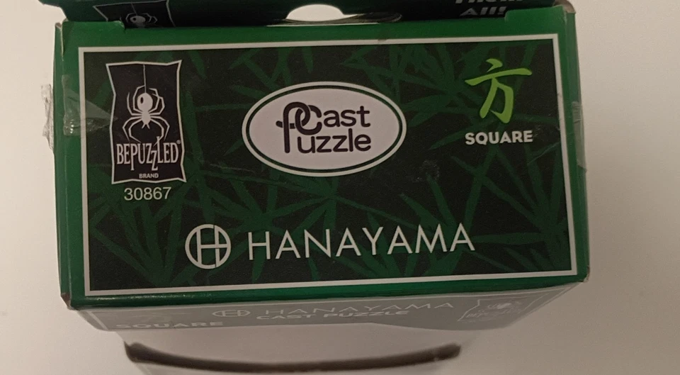 Rompecabezas Hanayama Desconcertado Fundido Cuadrado Nivel 6 Muy Difícil Nuevo En Caja Foto 2 de 3