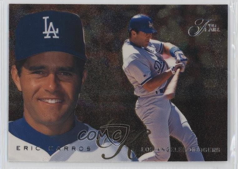 1995 Flair Eric Karros #366 1ra2