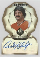 2020 Upper Deck SP Signature Edition Legends Decagons Gold Orest Kindrachuk Auto