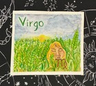 Astrological Zodiac VIRGO tiny home art Origianl Watercolor Painting Wall decor — photo 1